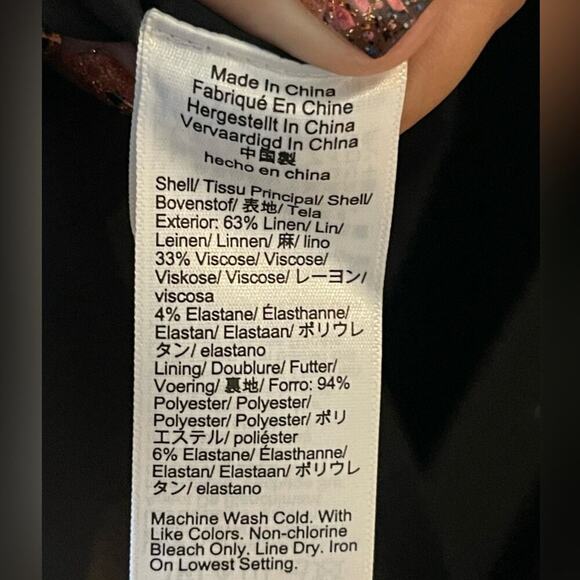 J.Crew High-neck sheath dress in stretch linen blend NWT 22 - Picture 5 of 6